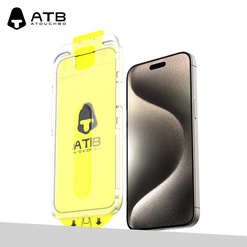 Diamond Super Clear Anti-Drop HD Tempered Glass Screen Protector Set (with Crystal Shield Installation Kit)