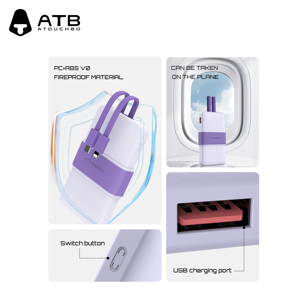 Comes with a dual fast charging cable PD22.5W-JM27