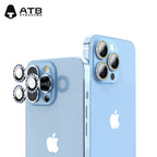 EagleEye Diamanta Metala Lenso-Glumarko (kun Metalo por iPhone Fotila Lenso-Protektilo)