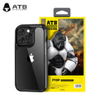 ATB Kiras-SerioAlta travidebla malantaŭplata telefonujo por iPhone 14