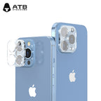 HD hardigita vitra unupeca lenso-glumarko + Metalo por iPhone Fotila Lenso-Protektilo