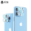 Anti-exposure one-piece HD tempered glass lens sticker +Metal for iPhone Camera Lens Protector