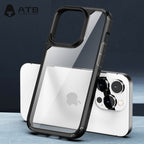 ATB Kiras-SerioAlta travidebla malantaŭplata telefonujo por iPhone 14