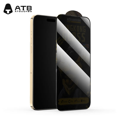 Atouchbo Wholesale Design Easy To Stick HD Tempered Glass Film For IPhone 15 15pro 15plus 15ultra
