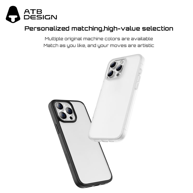 ATB Top Series Crystal Clear 2.0 Skin Smooth Phone Case