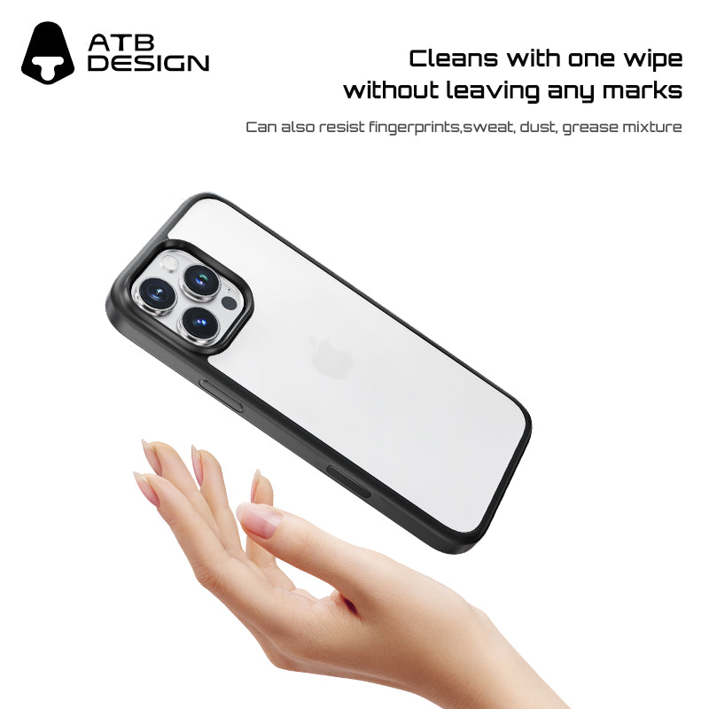 ATB Top Series Crystal Clear 2.0 Skin Smooth Phone Case