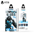 ATB Rex series 0.4 large arc edge high aluminum anti-static high-definition tempered film/Rex blue bottom plate