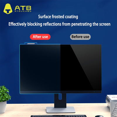 Paste-free desktop isolation bezel computer screen film eye protection anti-blue light anti-reflective