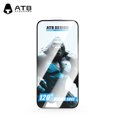 ATB Rex series 0.4 large arc edge high aluminum anti-static high-definition tempered film/Rex blue bottom plate