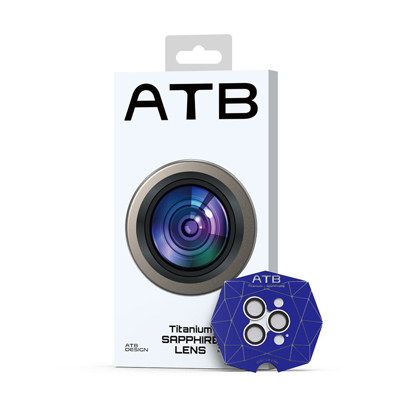 Atouchbo Lens Protector for iPhone 15 Sapphire Lens Protector Titanium for iPhone 15 Pro Max Camera Lens Protector