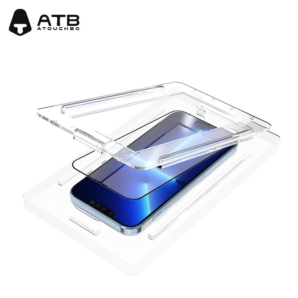 10in1 HD Easy Stick Tempered Glass With Installation Tool