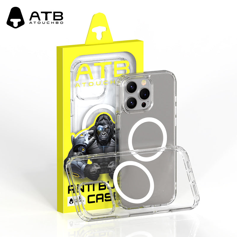 ATB Titan Series Transparent 2-in-1 Magnetic Phone Case