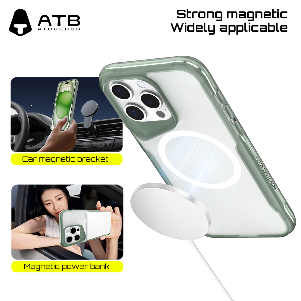 ATB Zeus Series Magic Crystal Mech Skin sensing magnetic case