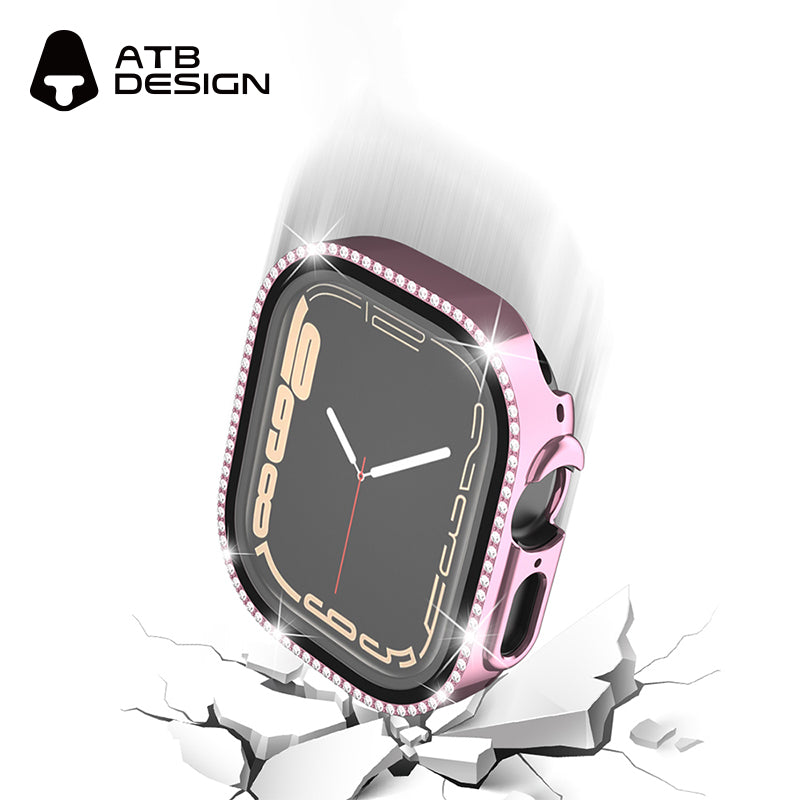 ATB Titan Series Plated Single Color Single Row Diamond Integrated Case