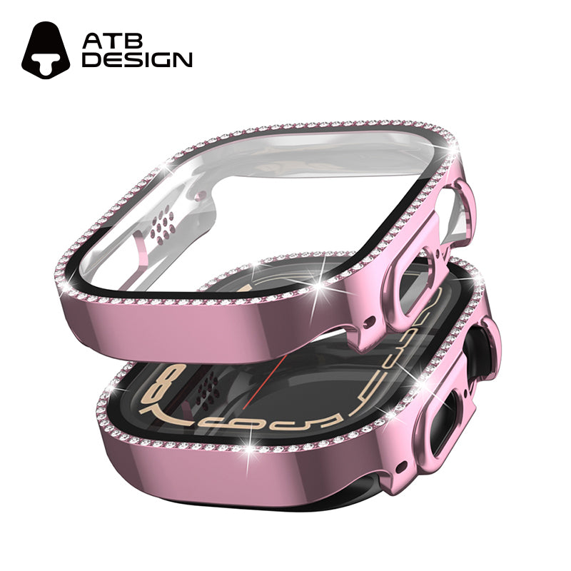 ATB Titan Series Plated Single Color Single Row Diamond Integrated Case