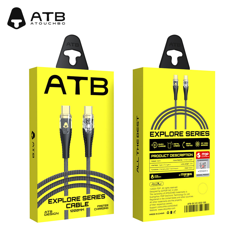 OEM 60W Schnell ladekabel Flach telefon Micro-USB-Datenkabel Schnell ladekabel Typ C für iPhone 15 Pro max