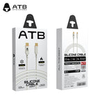 Atouchbo Nova Poŝtelefona Komunikada Kablo Ŝarganta Universala Datuma Ŝarganta USB C PD Ŝargilo por iPhone Ŝargilo iPhone