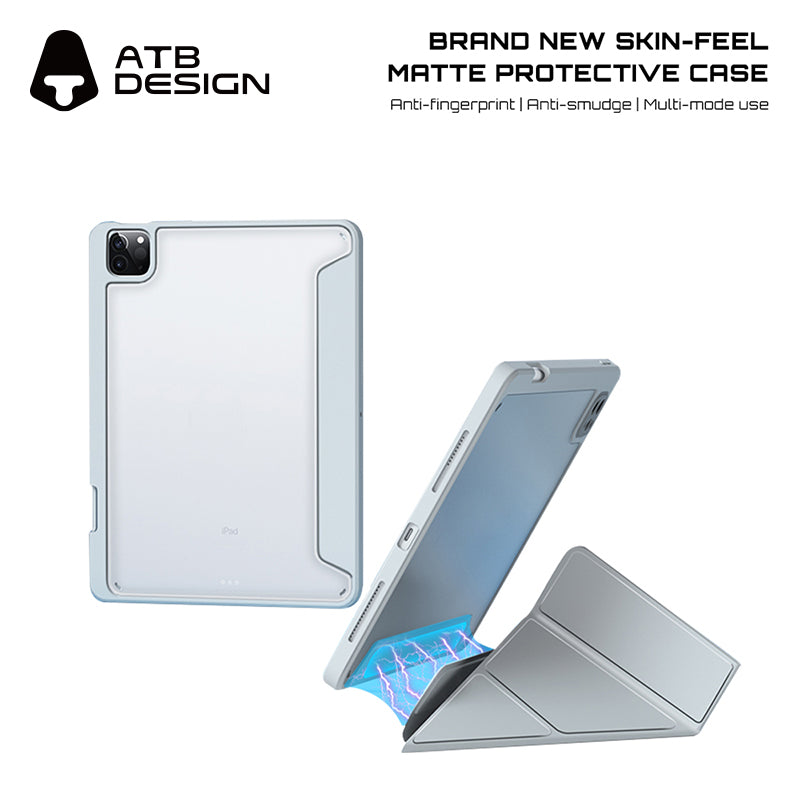 ATB Titan Series Detachable 3+Y Tortured Sand Pen Slot Model Tablet Case
