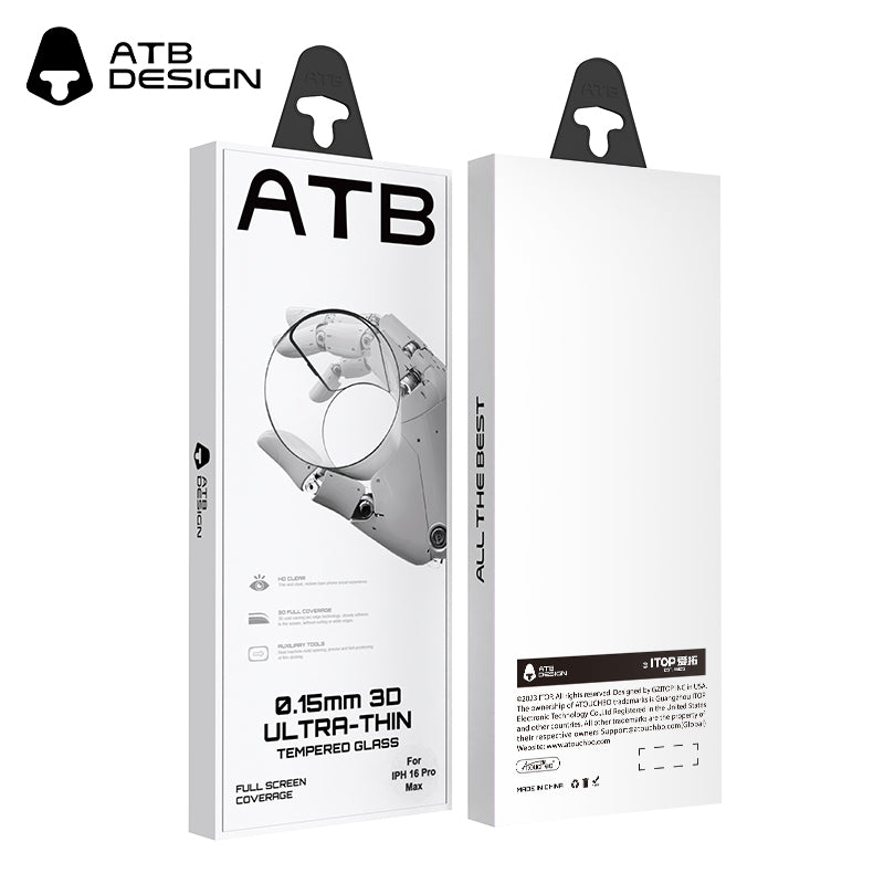 0.15mm 3D Ultra-Thin HD Tempered Glass
