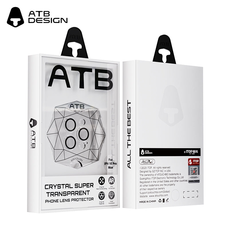 ATB TOP Series Crystal super transparent eagle eye lens film/ATB transparent polygon positioning plate