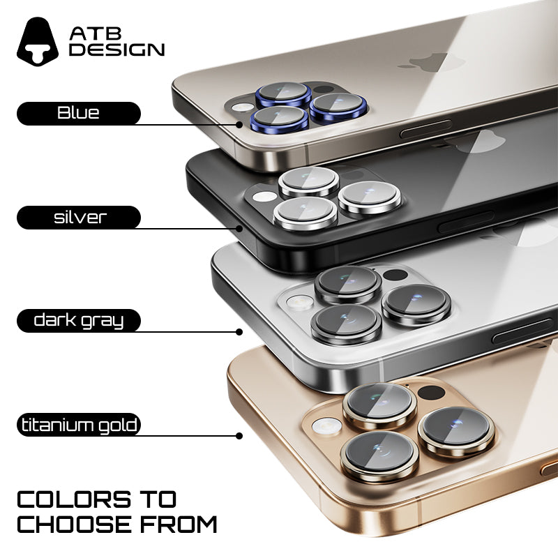 ATB TOP Series stainless steel sapphire eagle eye lens film / ATB blue base plate