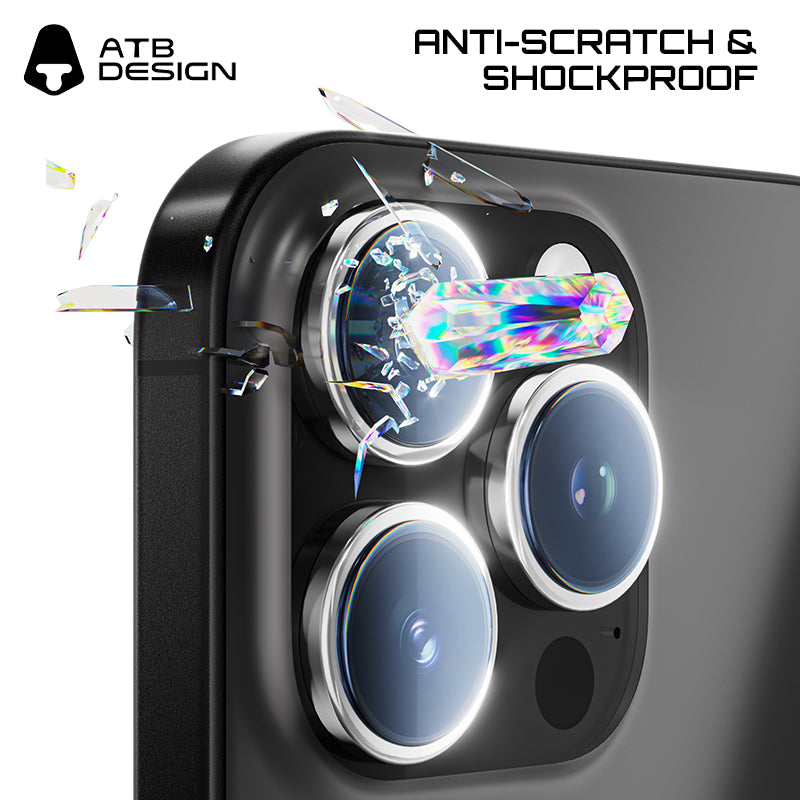 ATB TOP Series stainless steel sapphire eagle eye lens film / ATB blue base plate
