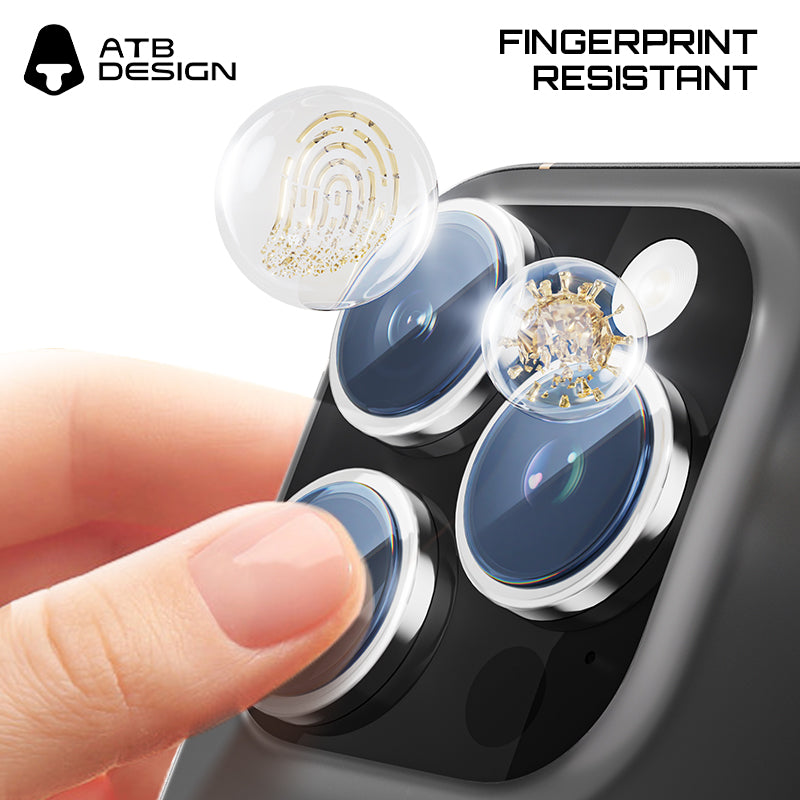 ATB TOP Series stainless steel sapphire eagle eye lens film / ATB blue base plate