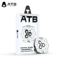 ATB TOP Series Aluminum Alloy Imitation Step Eagle Eye Lens with Dual Color / ATB White Polygonal Positioning Plate