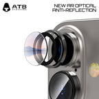 ATB TOP Serio Aluminia aloja imitada paŝo agla okulo lenso kun dukolora/ATB blanka plurangula poziciiga plato