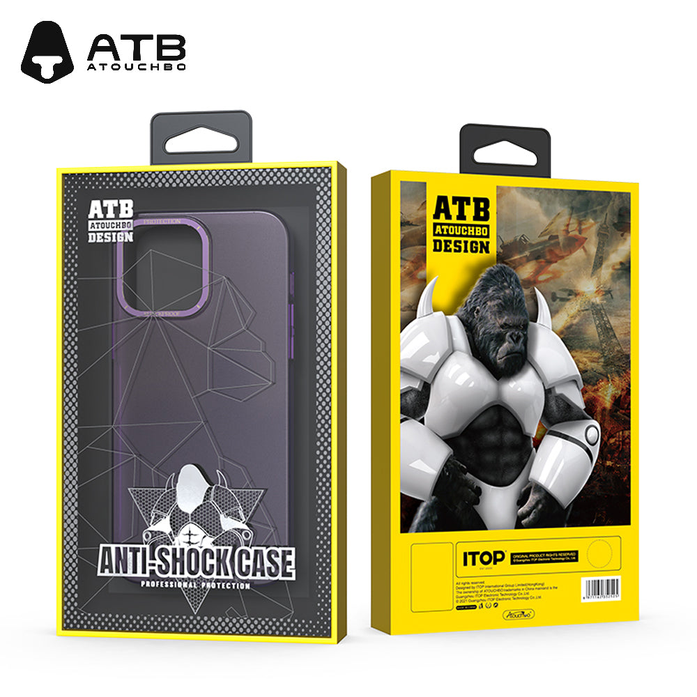 ATB Anti-Fingerprint Ag Transparent Phone Case For Iphone 14