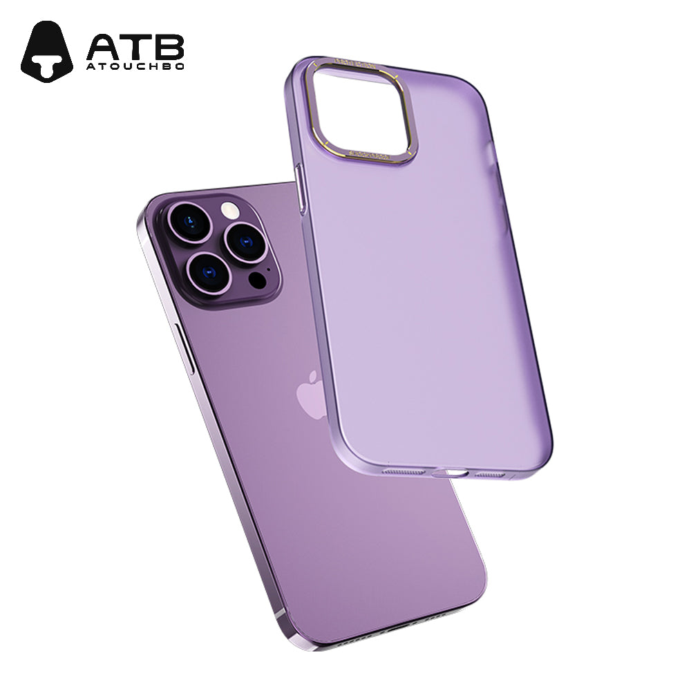 ATB Anti-Fingerprint Ag Transparent Phone Case For Iphone 14