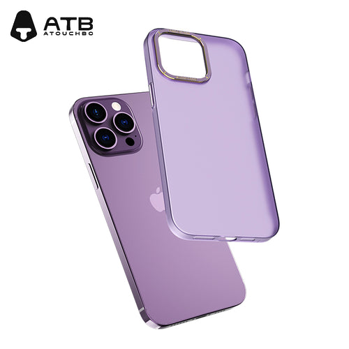 ATB Anti-Fingerprint Ag Transparent Phone Case For Iphone 14