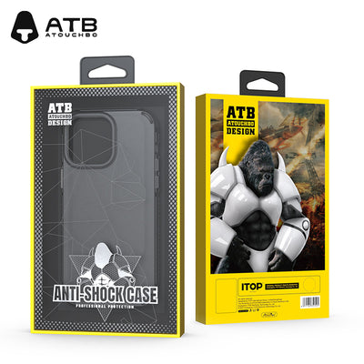 ATB matte transparent skin feel Anti-shock phone case For Iphone 14