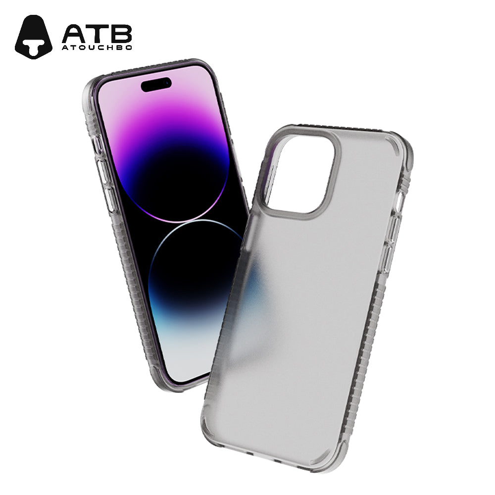 ATB matte transparent skin feel Anti-shock phone case For Iphone 14
