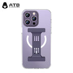 ATB Kontraŭŝoka travidebla magneta por iPhone 14-kazo Altkvalita kun pojnorimeno