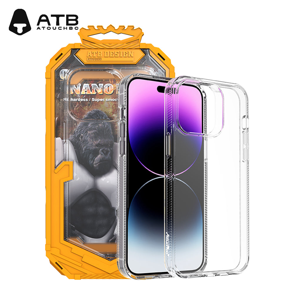 ATB Machinists Series G Transparent Shockproof Phone Case For Iphone 14