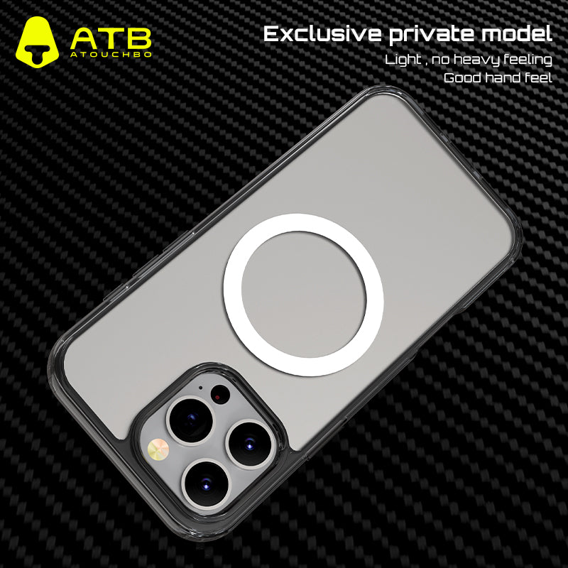 ATB Titan Series Crystal Clear Magnetic Phone Case