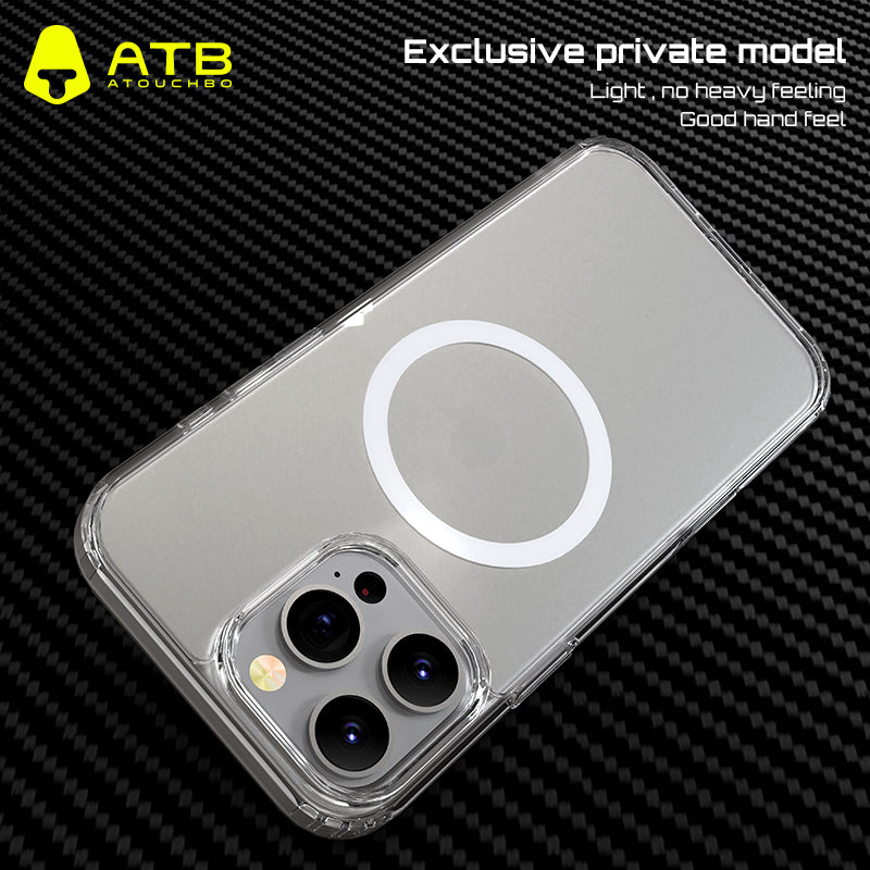 ATB Titan Series Transparent 2-in-1 Magnetic Phone Case
