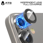 ATB TOP Serio Aluminia aloja imitada paŝo agla okulo lenso kun dukolora/ATB blanka plurangula poziciiga plato