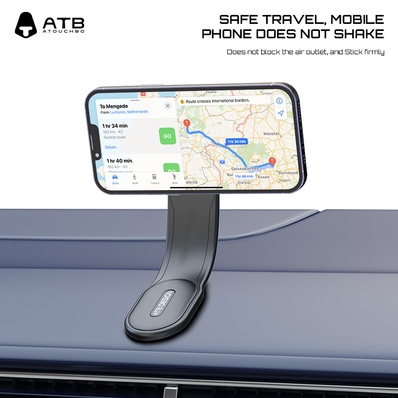 Velcro magnetic wireless charging stand