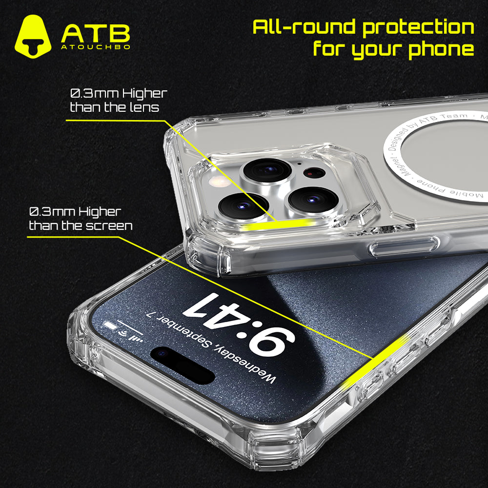 ATB Zeus Series Third generation crystal drill magnetic armor case series (without dust)