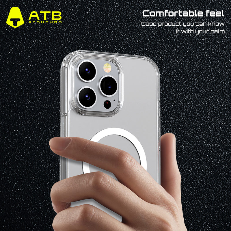 ATB Titan Series Transparent 2-in-1 Magnetic Phone Case