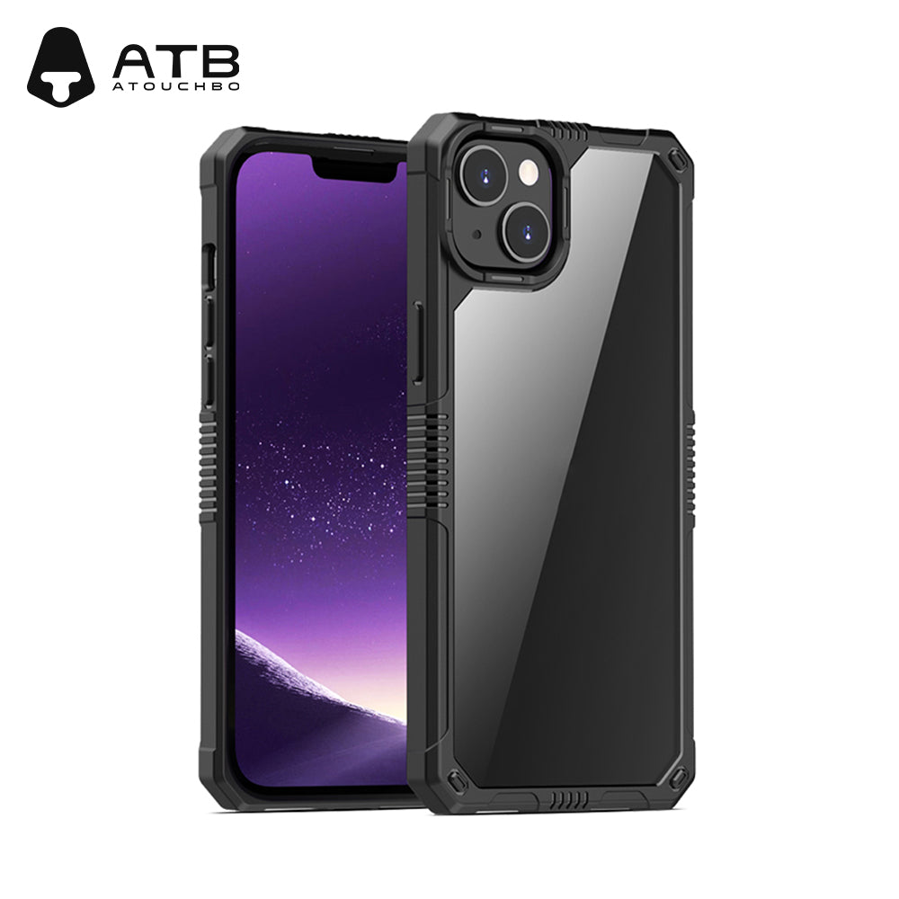 ATB Guard SeriesHigh transparent backplate phone case For iPhone 14