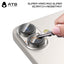 ATB TOP Series Aluminum alloy imitation step eagle eye lens with dual color/ATB white polygonal positioning plate