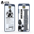 ATB Silikona spirebla Sporta Horloĝa Bando por Apple Watch Ultra