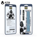 ATB Sweatproof Square Hole 38MM 40MM 49MM Silicone Watch Band For Apple iPhone Watch SE Strap-copy