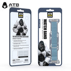 ATB Ŝvitimuna Kvadrattrua 38MM 40MM 49MM Silikona Horloĝa Rimeno por Apple Iphone Watch Se Strap-copy