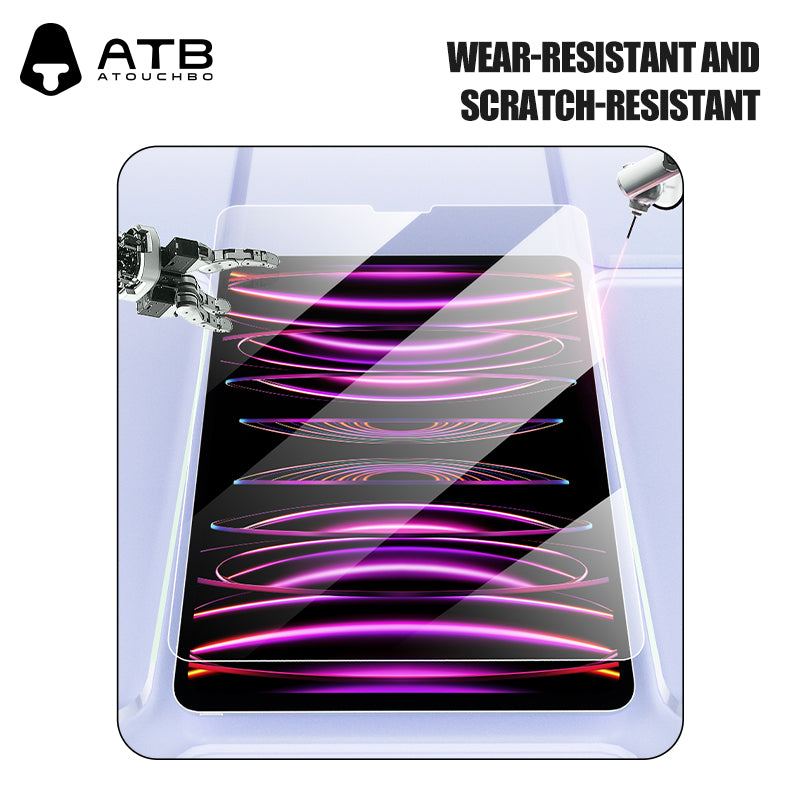 High-definition flat tempered glass