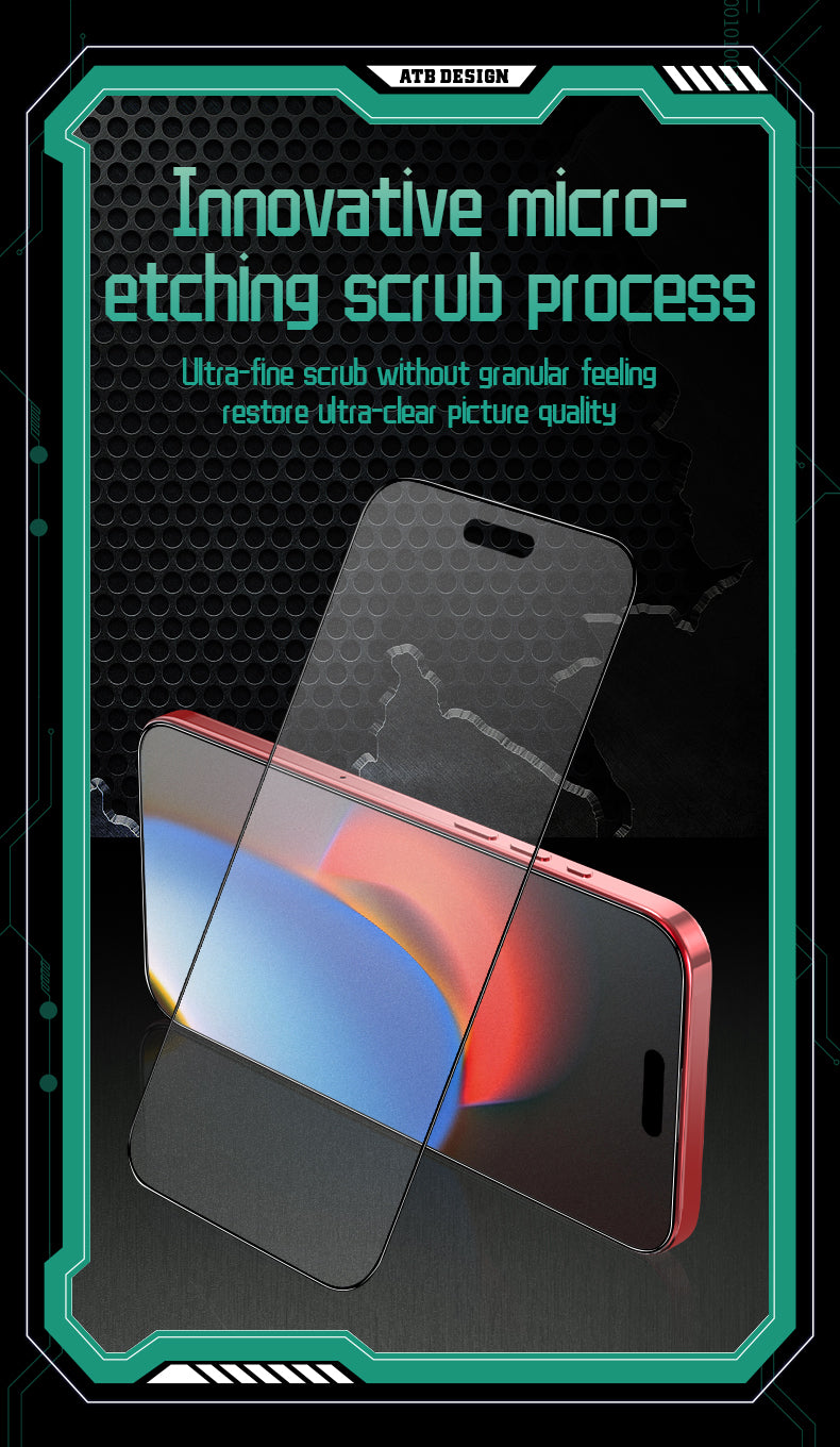 Atouchbo Wholesale King Kong Armor Tempered HD Glass Screen Protector X Series For iPhone 15 Series