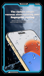 touchbo Pogranda King Kong Kirasa Hardita HD Vitra Filmo X-Serio por iPhone 15 Serio Samsung Huawei VIVO OPPO